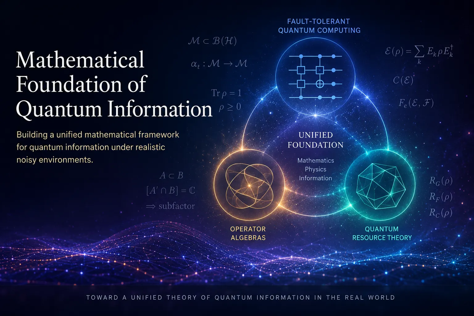 Mathematical Foundation of Quantum Information